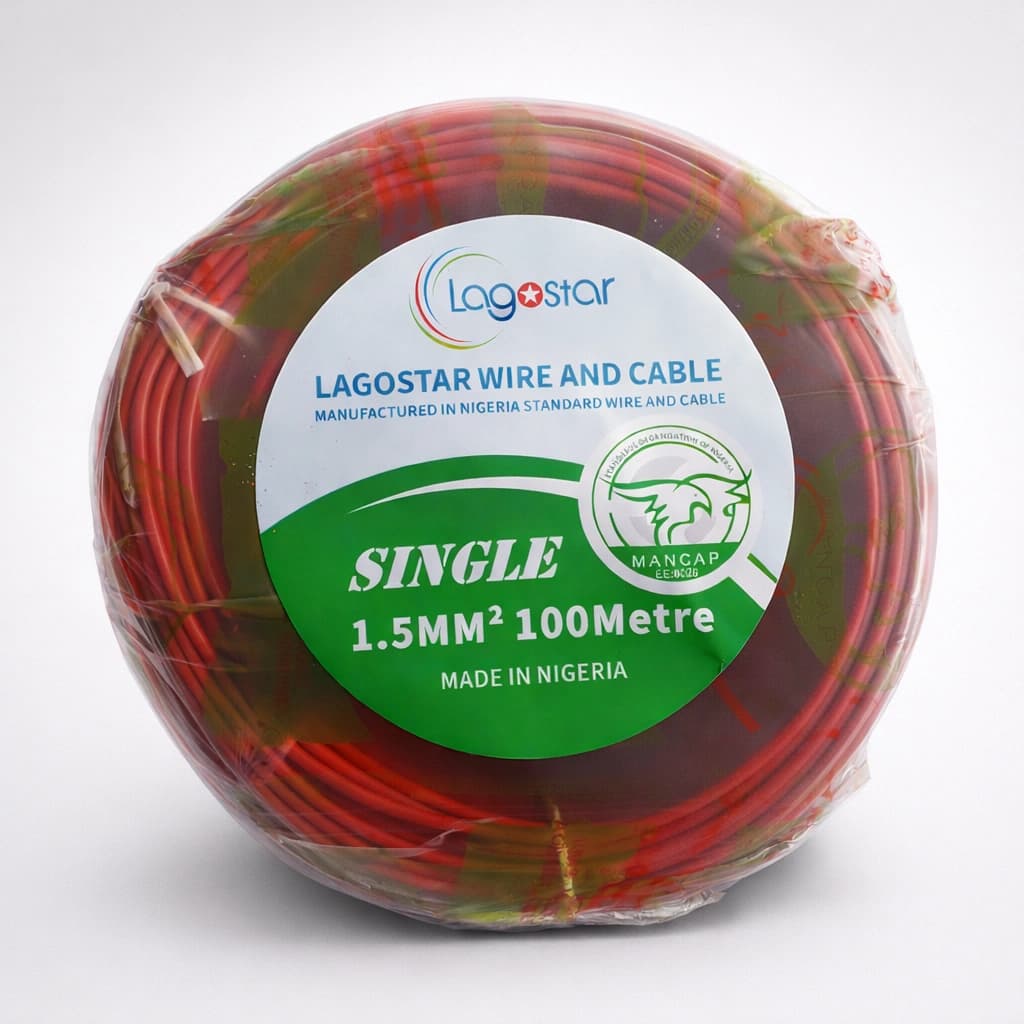 Lagostar 1.5mm Single Core Copper Cable 100m Roll